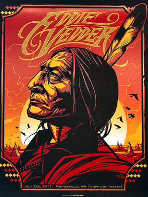 Eddie Vedder Minneapolis, MN 2011 Munk One