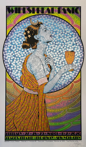 Widespread Panic Beacon Theater, NYC 2020 Chuck Sperry