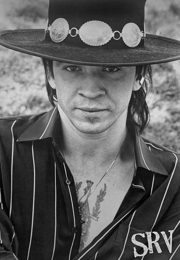 Stevie Ray Vaughan Epic Records promo poster 1999