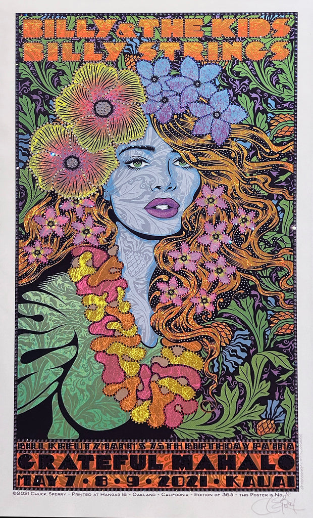 Billy Strings Kauai, HI 2021 Chuck Sperry