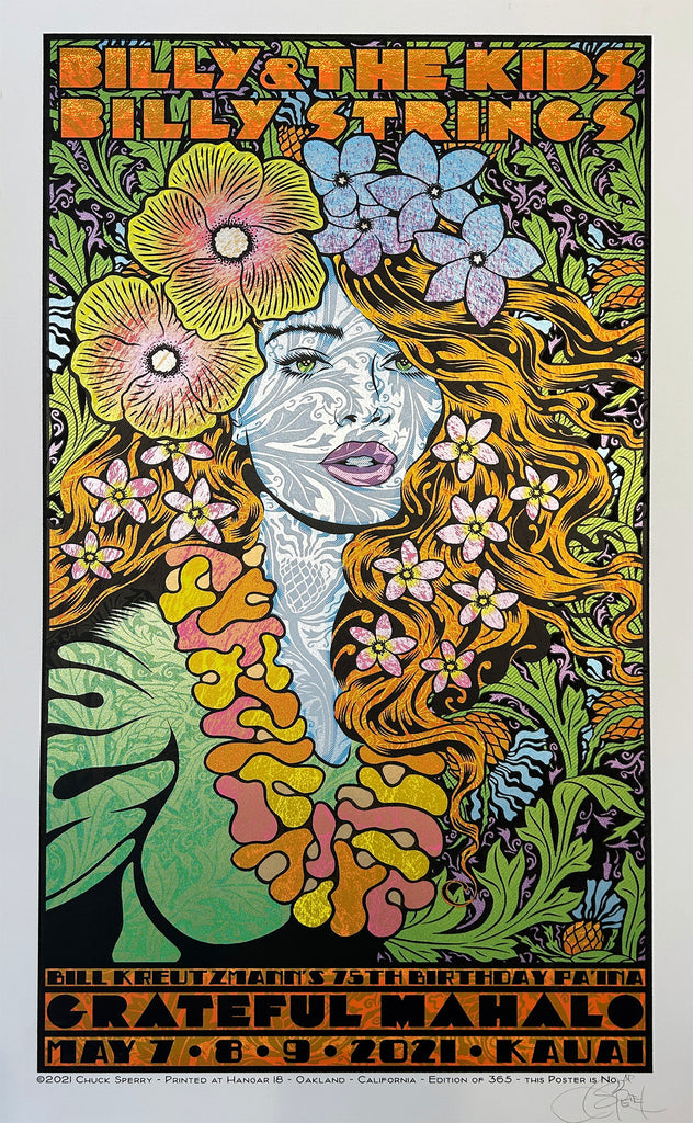 Billy Strings Kauai, HI 2021 Chuck Sperry