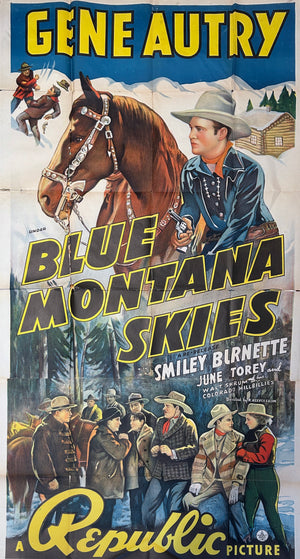 Blue Montana Skies 1939 Gene Autry