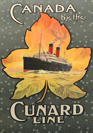 Canada Cunard Line 1920's
