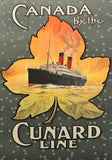 Canada Cunard Line 1920's