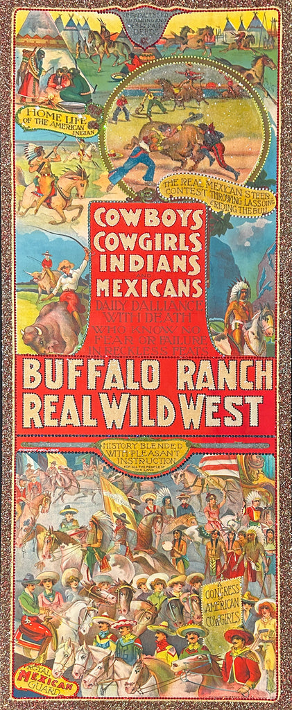 Buffalo Ranch Real Wild West c. 1910