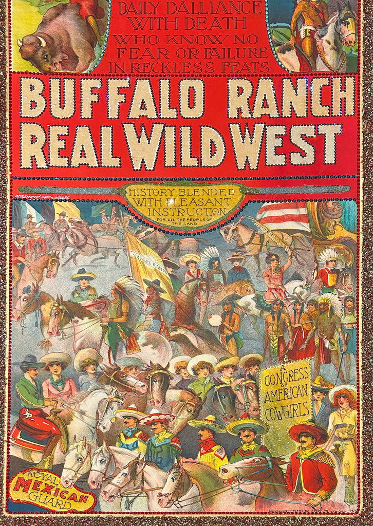 Buffalo Ranch Real Wild West c. 1910