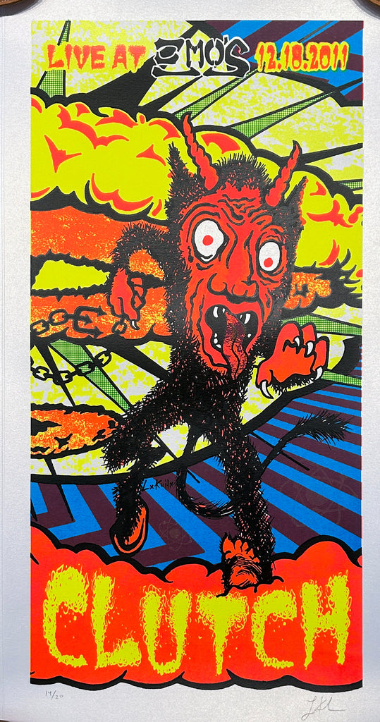 Emo's Austin, TX Closing Set of 9 Posters Lindsey Kuhn