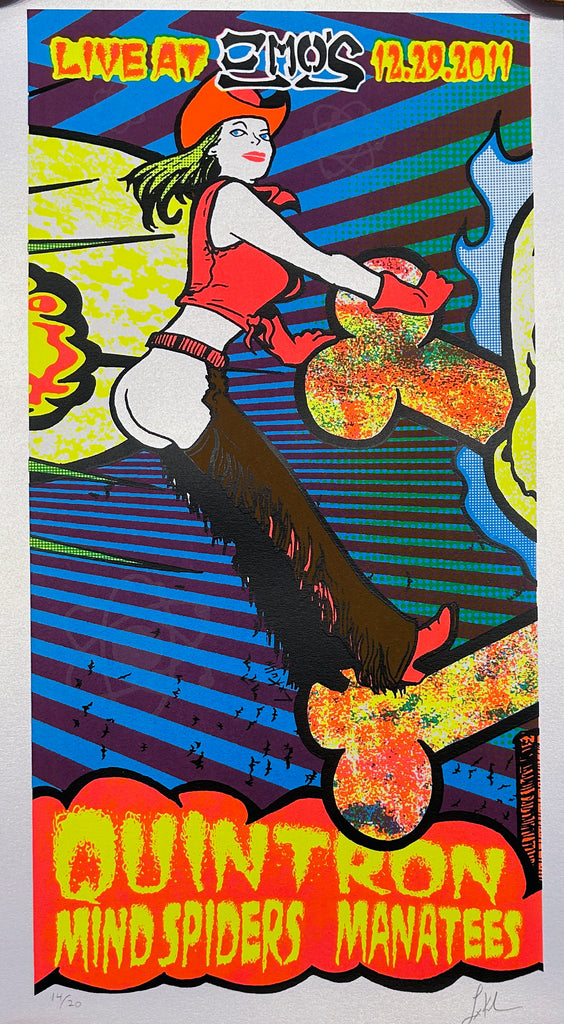 Emo's Austin, TX Closing Set of 9 Posters Lindsey Kuhn