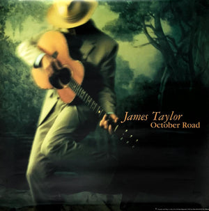 James Taylor October Road promo poster
