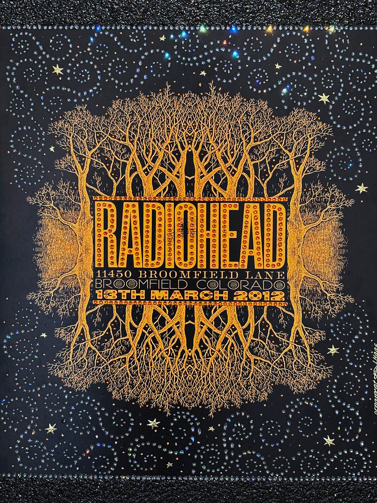 Radiohead Broomfield, CO 2012 Stanley Donwood