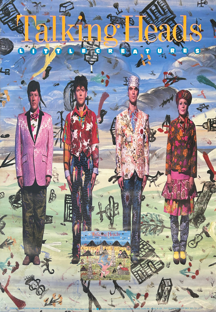 Talking Heads Little Creatures promo 1985