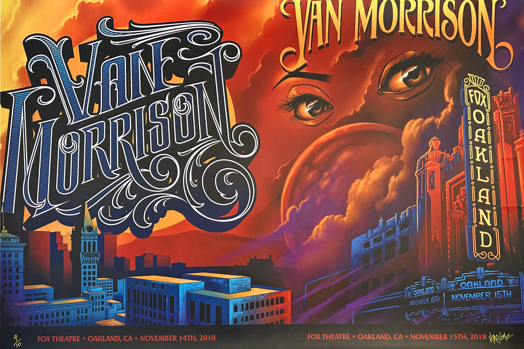 Van Morrison Fox Theater, Oakland, CA 2018 Maxx242