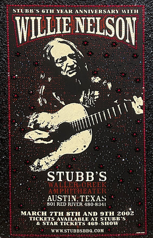 Willie Nelson Stubb's 6th Anniversary
