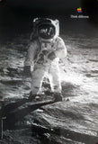 Apple Buzz Aldrin "Think Different" Ad Campaign poster