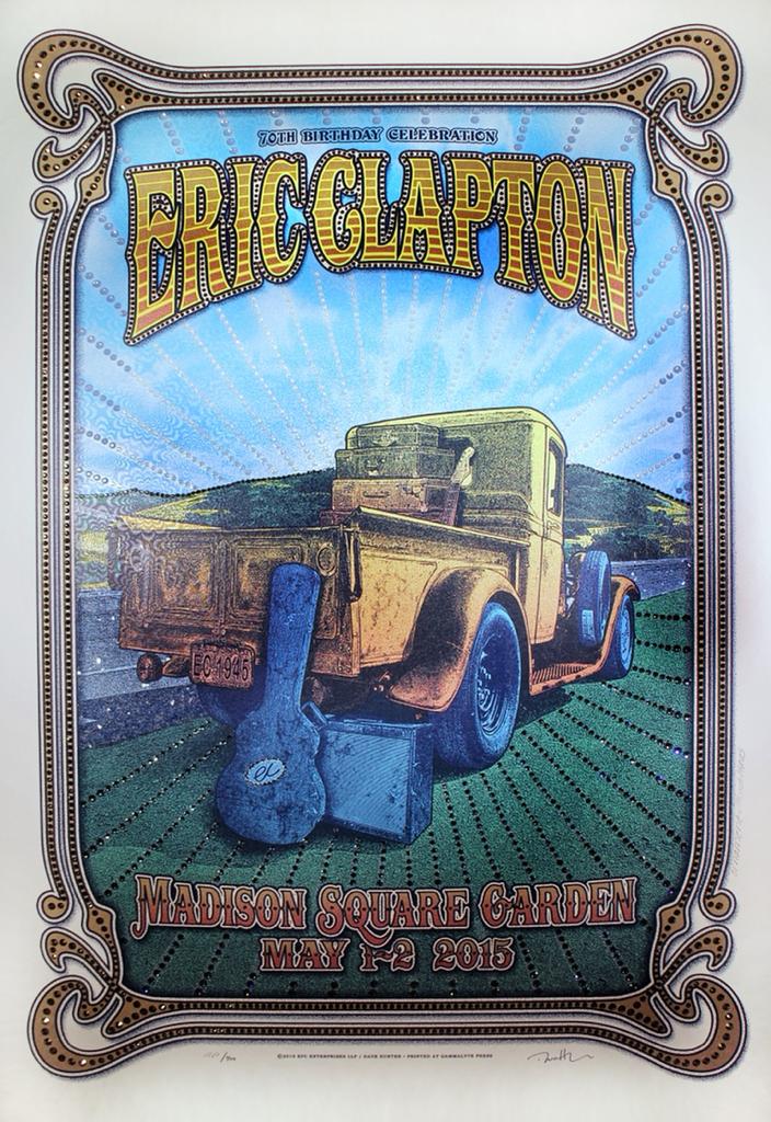 Eric Clapton 2015 Madison Square Garden, NYC Dave Hunter