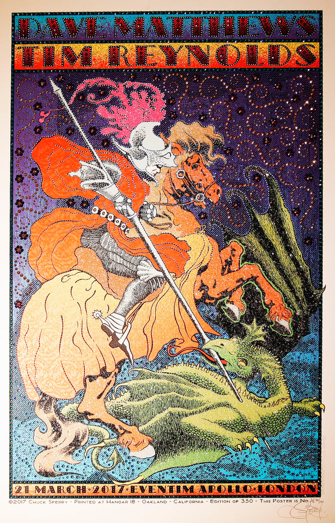 Dave Matthews and Tim Reynolds 2017 London Chuck Sperry