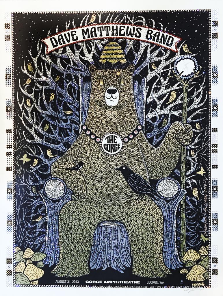 Dave Matthews Band 2013 George, WA Methane Studios
