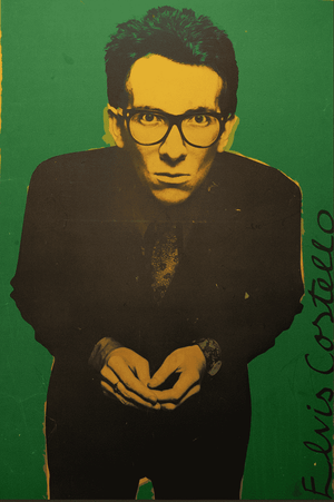 Elvis Costello 1977 Barney Bubbles