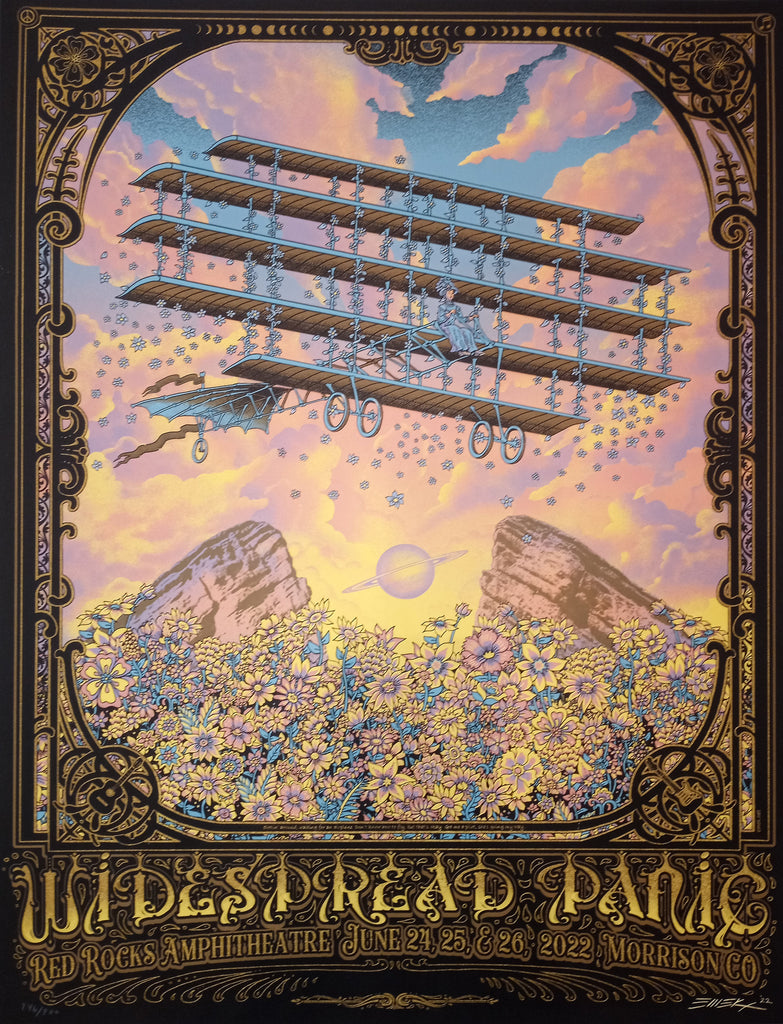 Widespread Panic Red Rocks 2022 EMEK