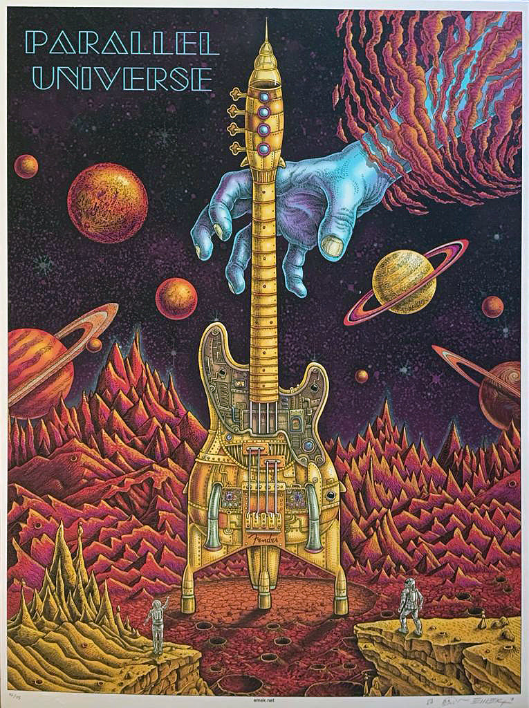 Emek Parallel Universe Limited Edition Silkscreen 2019