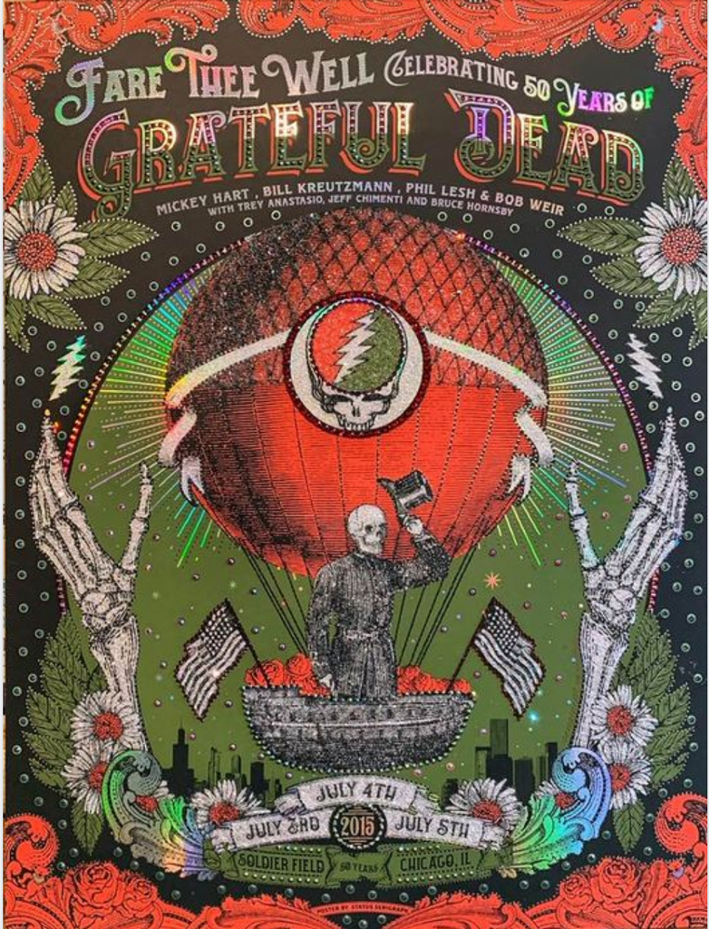 Grateful Dead Fare The Well Tour 2015 Chicago Justin Helton