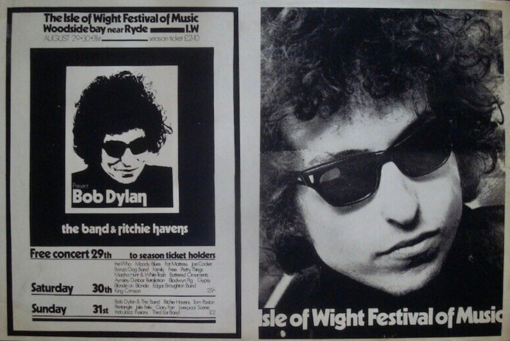 Bob Dylan Isle of Wight 1969