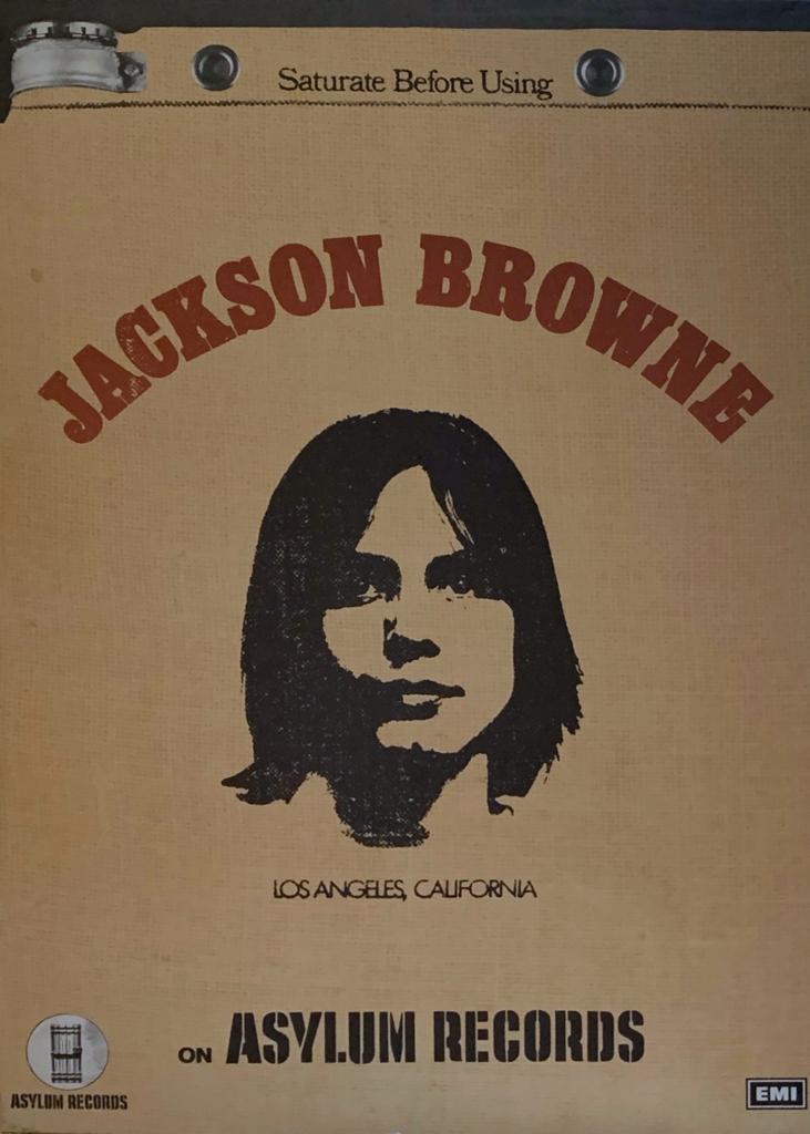 Jackson Browne self titled debut album on Asylum Records 1972