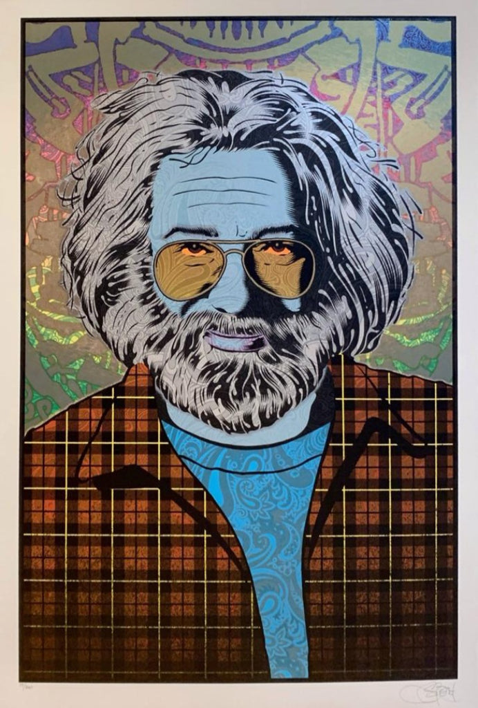 Chuck Sperry Jerry Garcia silkscreens Set of 4