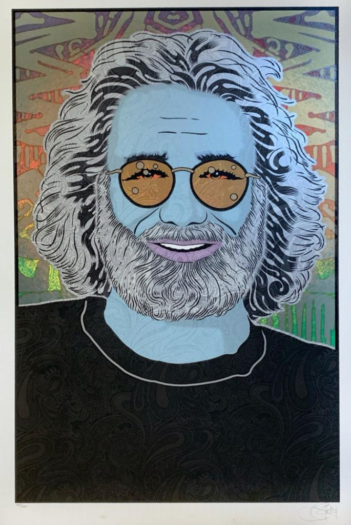 Chuck Sperry Jerry Garcia silkscreens Set of 4