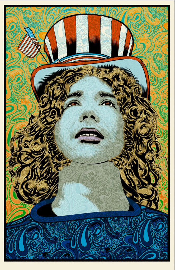 Chuck Sperry Jerry Garcia silkscreens Set of 4