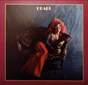 Janis Joplin original promo poster for Pearl 1971