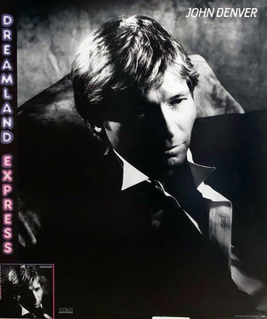 John Denver Dreamland Express 1985 promo posrter