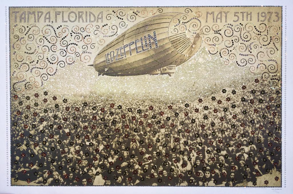 Led Zeppelin 1973 Tampa, FL