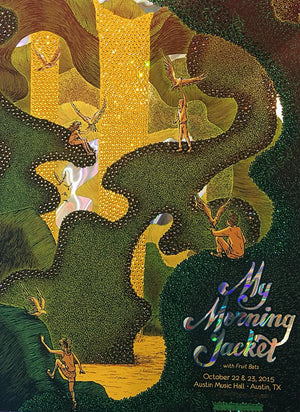 My Morning Jacket 2015 Austin, TX James Flames