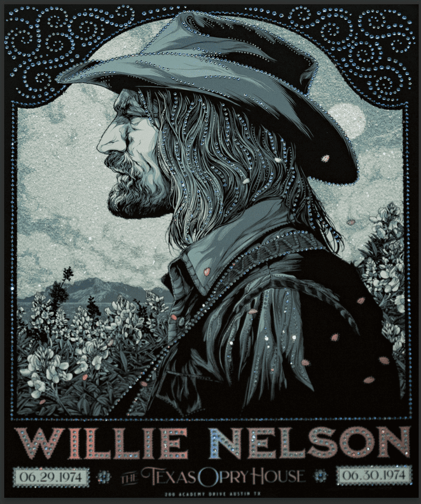 Willie Nelson Foil Edition Ken Taylor