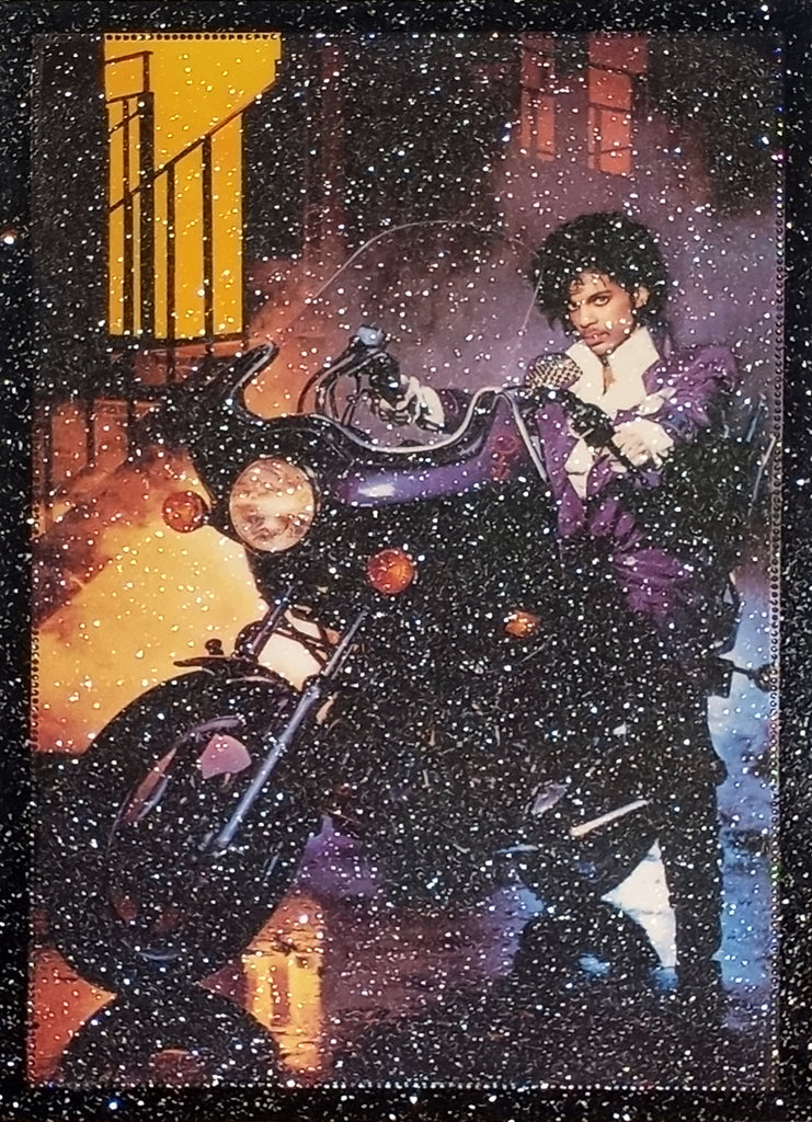 Prince Purple Rain personality poster 1984