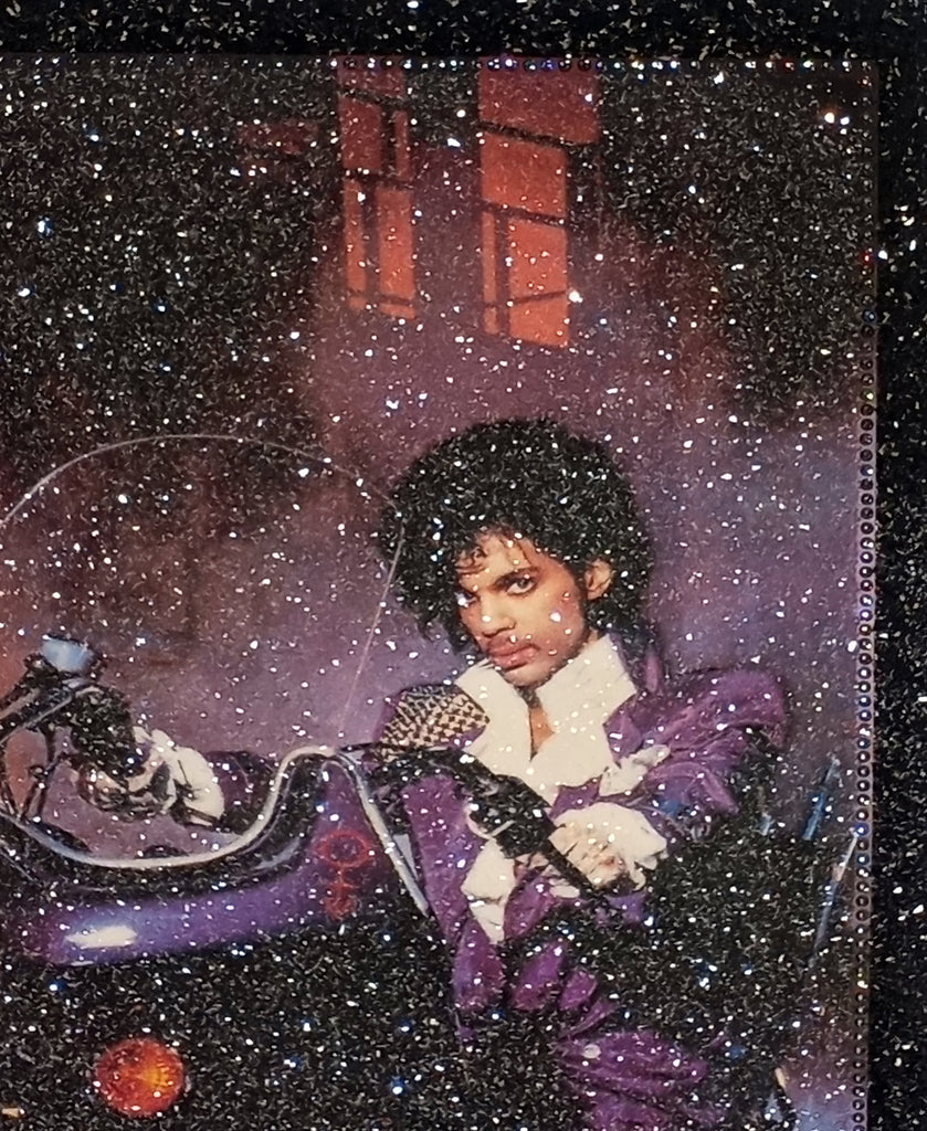 Prince Purple Rain personality poster 1984