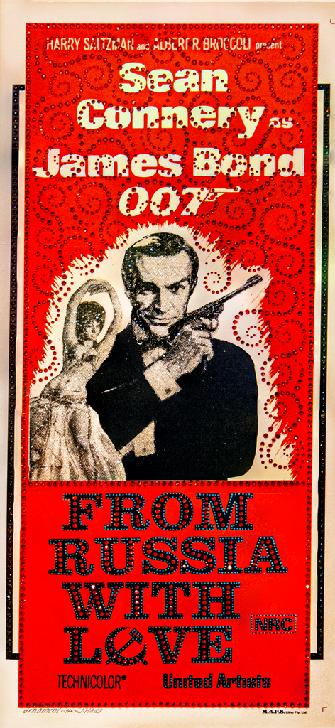 James Bond From Russia With Love Sean Connery 1963