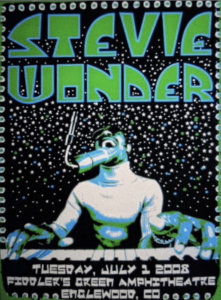 Stevie Wonder 2008 Denver, CO Darren Grealish