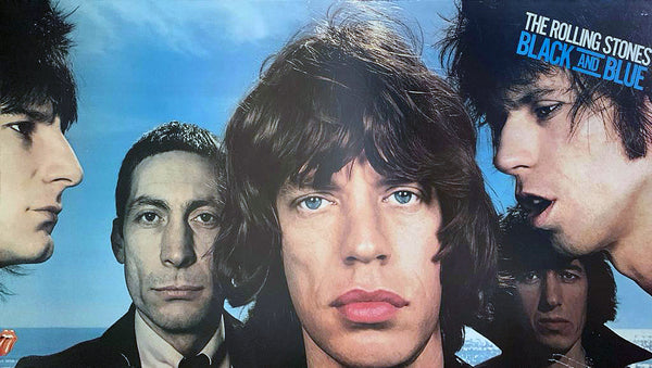 The Rolling Stones Black and Blue promo poster 1976 – South Fir Street