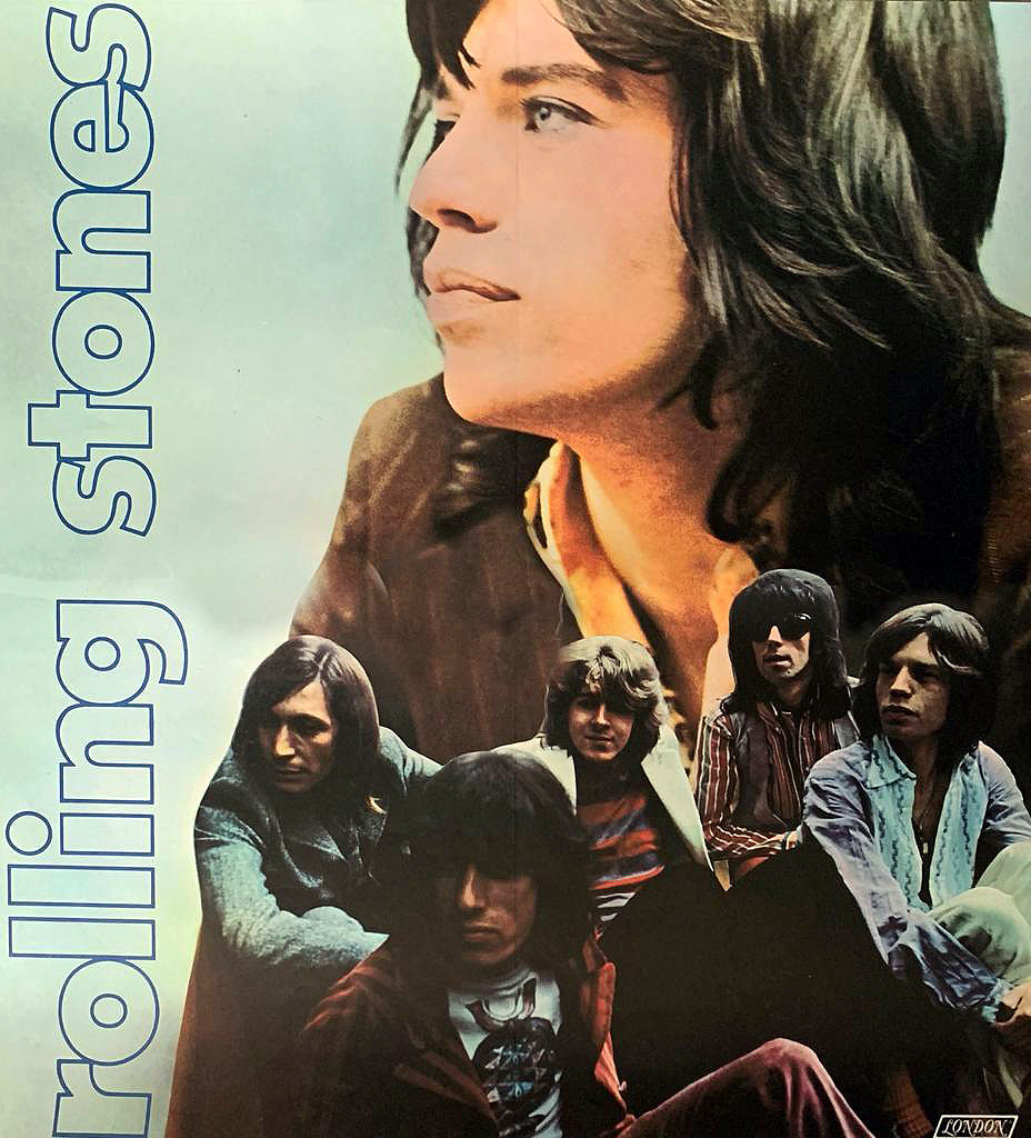 The Rolling Stones Let It Bleed album poster 1969