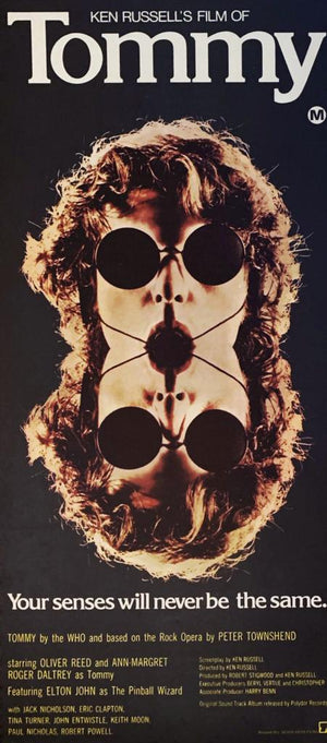 The Who Tommy rock opera movie insert 1975