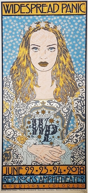 Widespread Panic Red Rocks 2018 Chuck Sperry