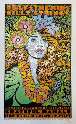 Billy Strings Kauai, HI 2021 Chuck Sperry
