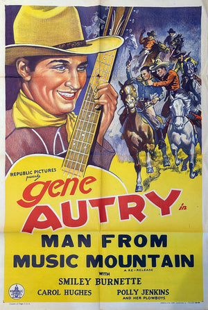 Man From Music Mountain Gene Autry 1945