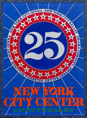 New York City Center 1968 Robert Indiana