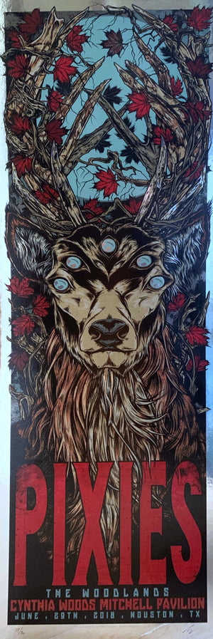 The Pixies The Woodlands Houston, TX Rhys Cooper 2018