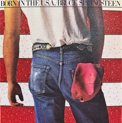 Bruce Springsteen Born in the USA promo poster 1984