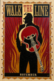 Johnny Cash Walk The Line Shepard Fairey