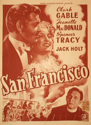 San Francisco 1936 Clarke Gable Jeanette MacDonald Spencer Tracy